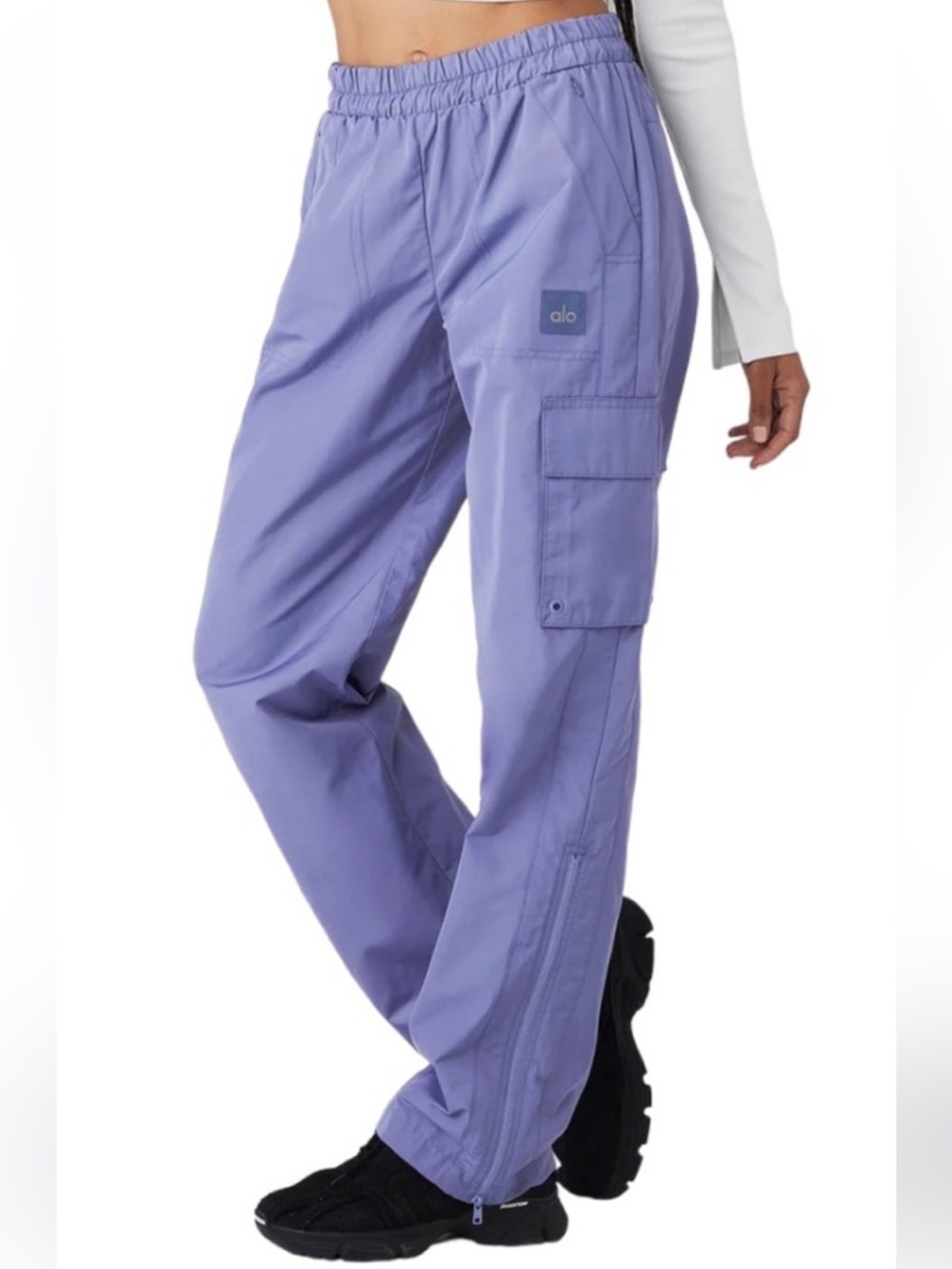ALO Yoga Lavender Cargo Pants - Relaxed Utility Fit